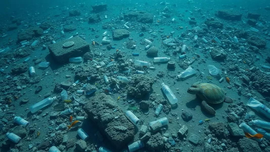 Avalanchas submarinas arrastran masas de microplásticos a gran profundidad