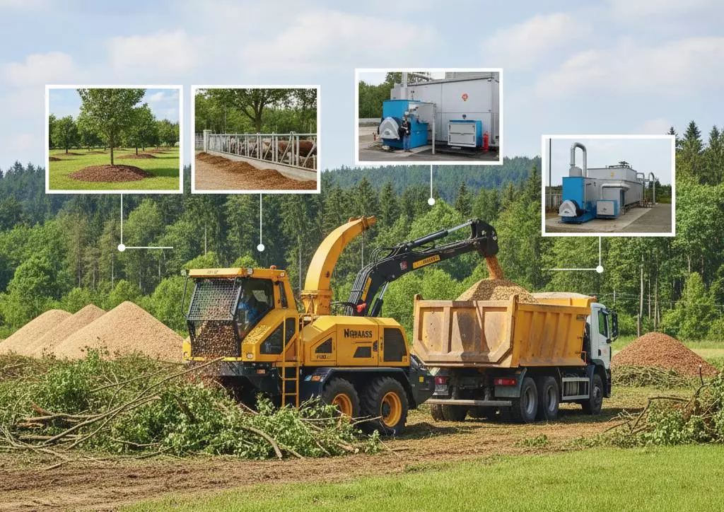 De Residuos Forestales a Recursos Valiosos: El Poder de la Biomasa