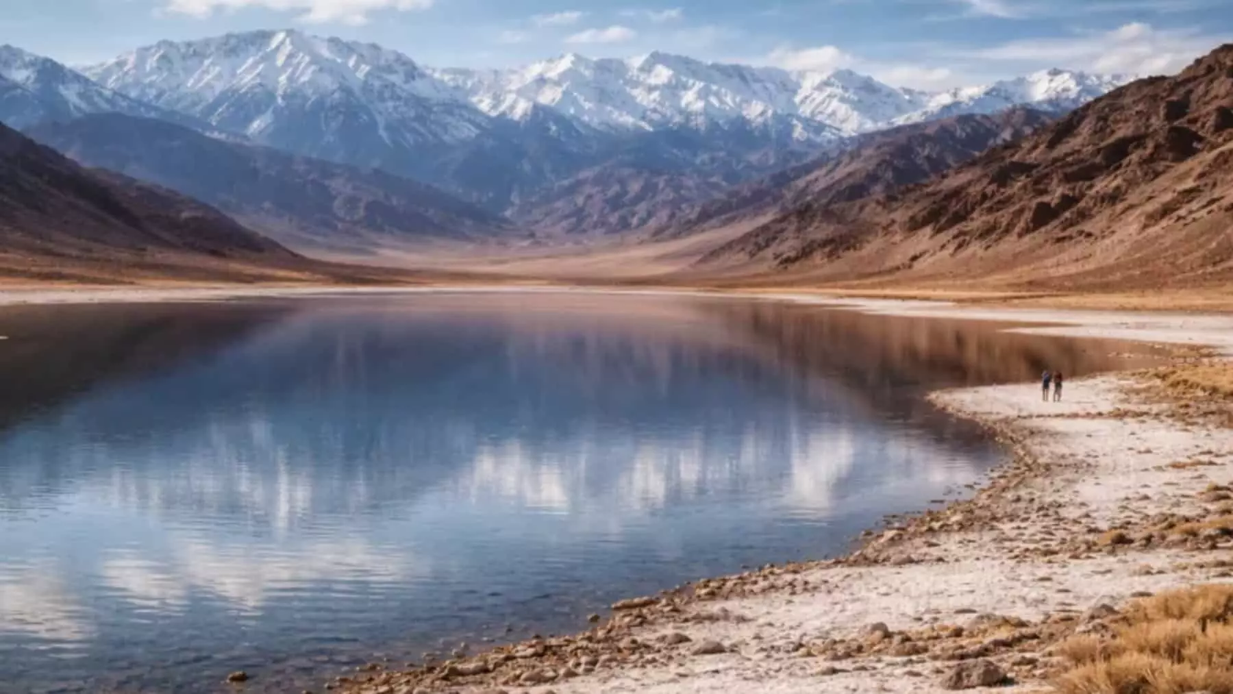 El renacimiento acuático en el Valle de la Muerte: Un lago prehistórico reaparece por lluvias históricas