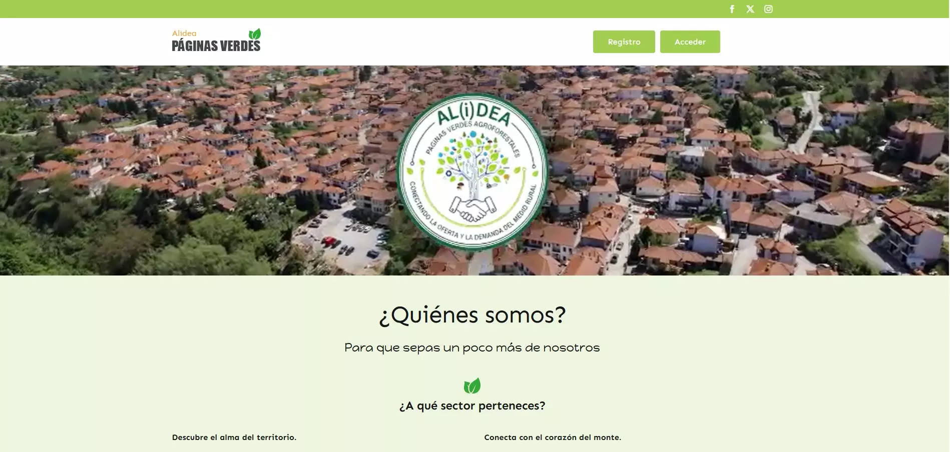 Al(i)dea: La Plataforma Verde para el Impulso Rural y Forestal