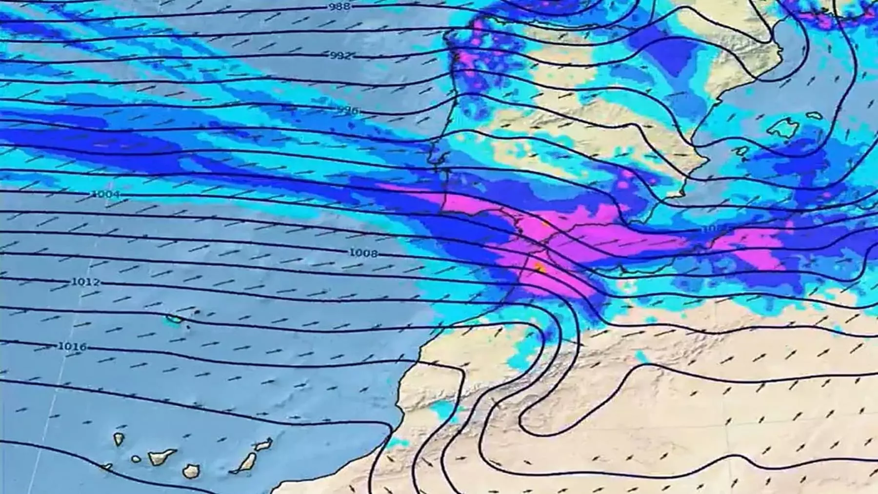 Invierno de borrascas intensas en España: ¿señal del cambio climático?