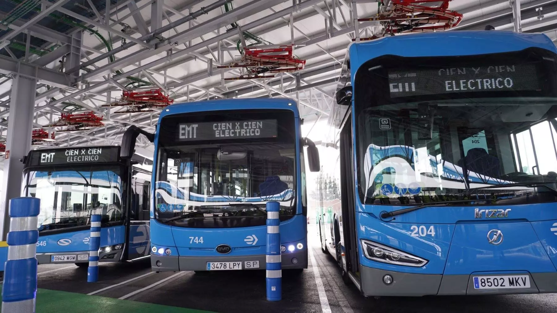 Madrid impulsa el transporte público con autobuses eléctricos y supera el 25% de la flota sostenible