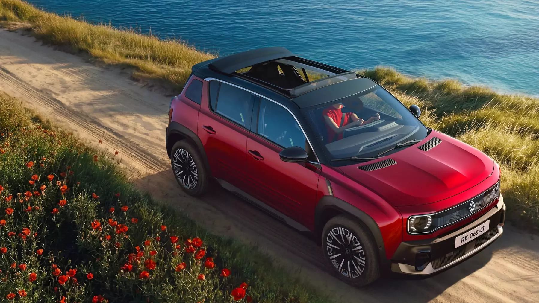 Renault 4 E-Tech Eléctrico Plein Sud: El Descapotable con Techo Solar de Lona que Marca el Futuro Eléctrico